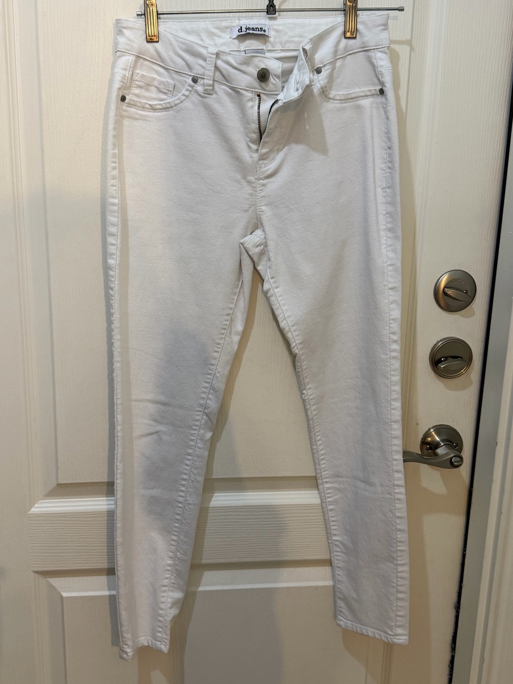 d. jeans White Skinny Women's Jeans